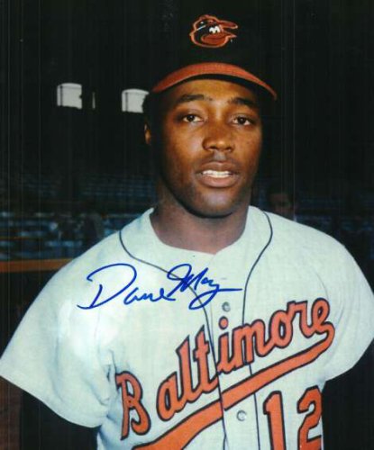 Dave May Autographed Signed 8X10 Baltimore Orioles Photo - Autographs 