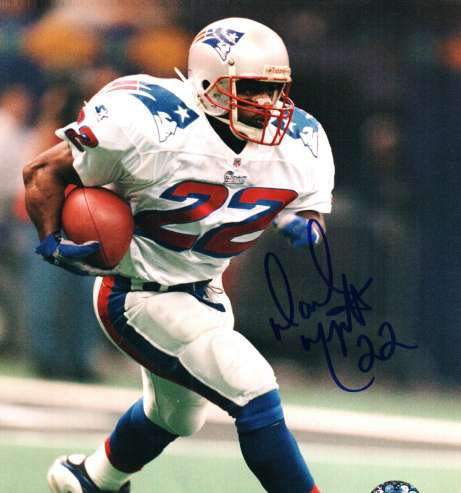 Dave Meggett Autographed Signed New England Patriots Photo - Autographs