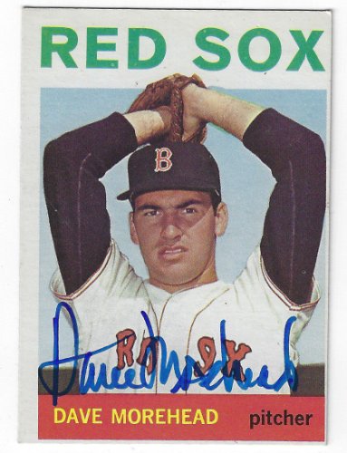 Dave Morehead Autographed Signed 1964 Topps Card - Autographs