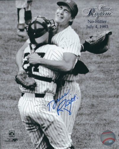 Dave Righetti Autographed Signed 8X10 New York Yankees Photo - Autographs