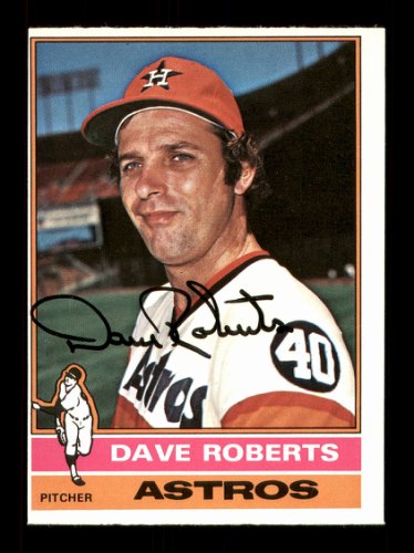 Dave Roberts Autographed 1976 O-Pee-Chee Card #649 Houston Astros #169479