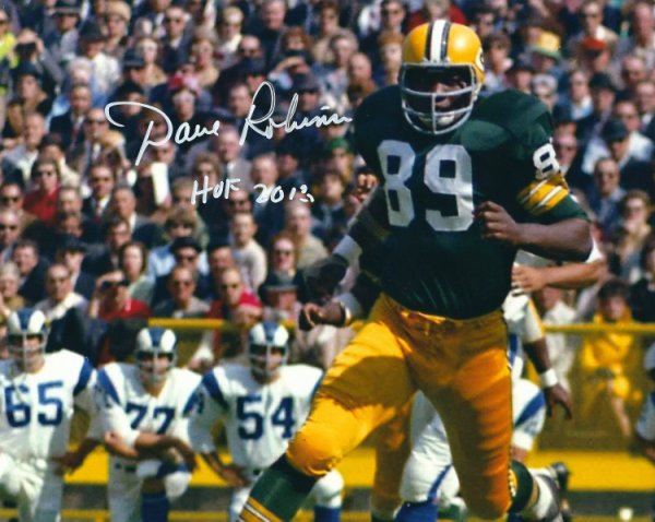 Dave Robinson Autographed Signed 8X10 Green Bay Packers Photo - Autographs 