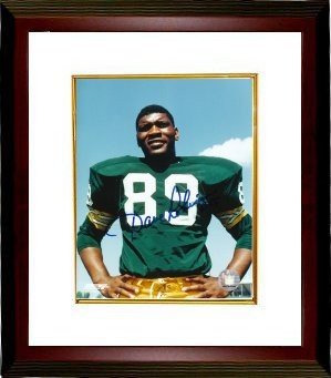 Dave Robinson Autographed Signed Green Bay Packers 8x10 Photo Custom Framing (2013 Hall of Fame) 