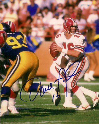 David Archer Autographed Signed Atlanta Falcons Photo - Autographs