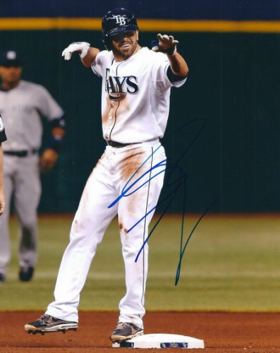 David Dejesus Autographed Signed 8X10 Tampa Bay Rays Photo. - Autographs