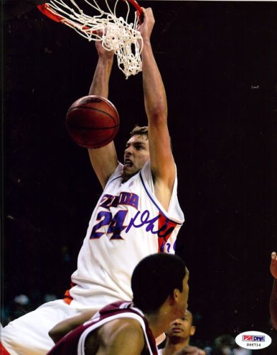 David Lee Autographed 8X10 Photo Florida Gators PSA/DNA