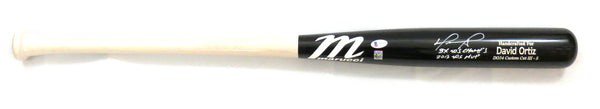 David Ortiz Autographed Signed Boston Red Sox Marucci Game Model Bat W/3X Ws Champs & 2013 Ws MVP 