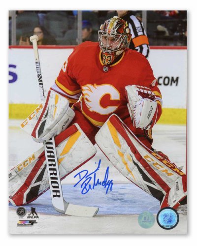 David Rittich Autographed Signed Calgary Flames Goalie 8x10 Photo
