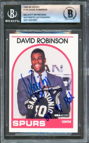 David Robinson Autographed Memorabilia | Signed Photo, Jersey 