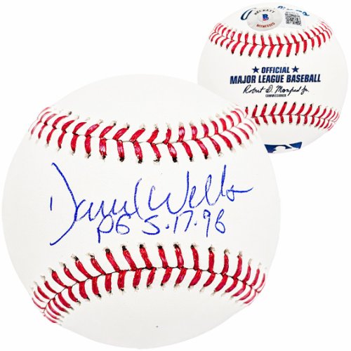 No Hitter Autographed Signed Ny Yankees Jersey David Wells David Cone Don  Larsen 6 Autos Beckett