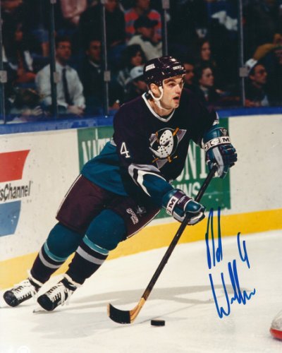 David Williams Autographed Signed 8X10 Anaheim Ducks Photo - Autographs