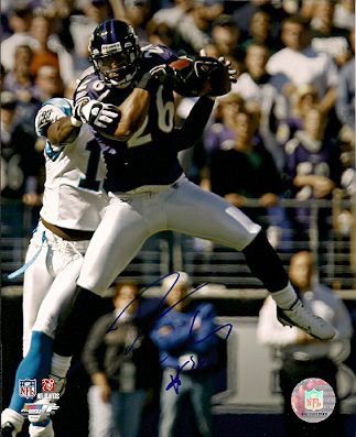 Dawan Landry Autographed Signed Baltimore Ravens Photo - Autographs 