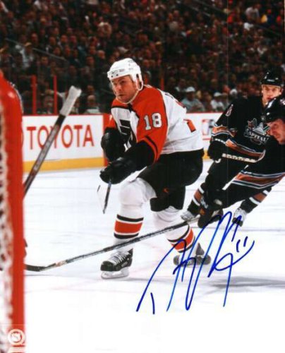 Daymond Langkow Autographed Signed Photo - Philadelphia Flyers - Autographs