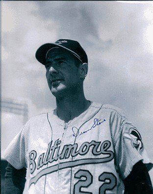 Dean Stone Autographed Signed Photo Baltimore Orioles - Autographs 