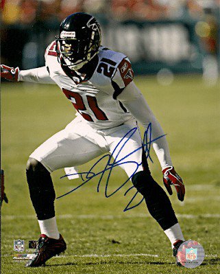 Deangelo Hall Autographed Signed 8X10 Atlanta Falcons Photo - Autographs