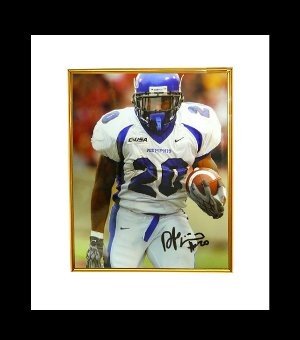 DeAngelo Williams signed Memphis Tigers 8x10 Photo Custom Framing - GTSM Hologram
