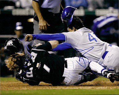 Delwyn Young Autographed Signed La Dodgers Photo - Autographs 