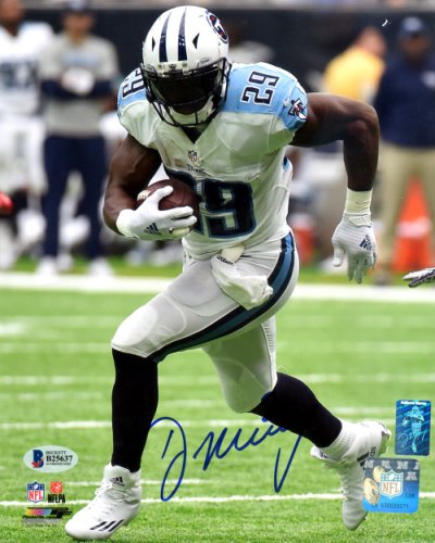 Demarco Murray Autographed 8X10 Photo Tennessee Titans Beckett Beckett
