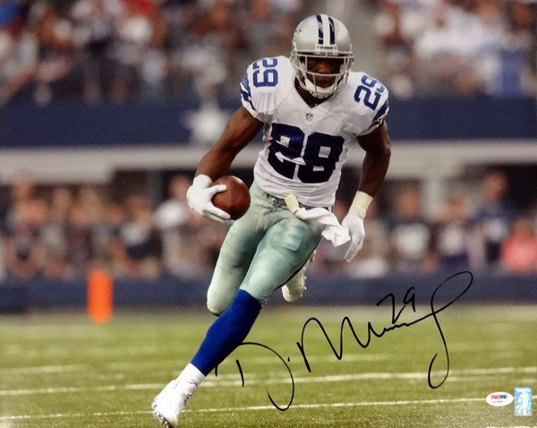 DeMarco Murray Autographed Memorabilia Signed Photo Jersey