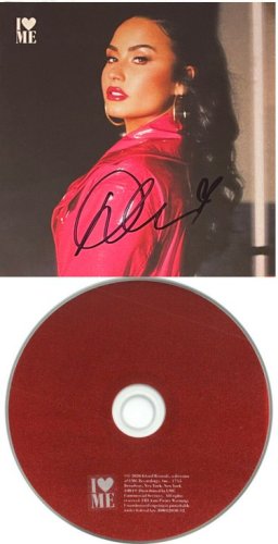 Demi Lovato Autographed Signed 2020 I Love Me Album Cover w/ CD & Case- Beckett #X00213 