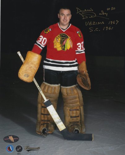 Denis Dejordy Autographed Signed 8X10 Chicago Blackhawks Photo - Autographs