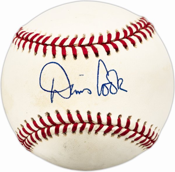 Dennis Cook Autographed Signed Official Nl Baseball San Francisco Giants, Philadelphia Phillies #225480 