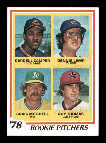 Dennis Lamp & Roy Thomas Autographed 1978 Topps Rookie Card #711 #166918