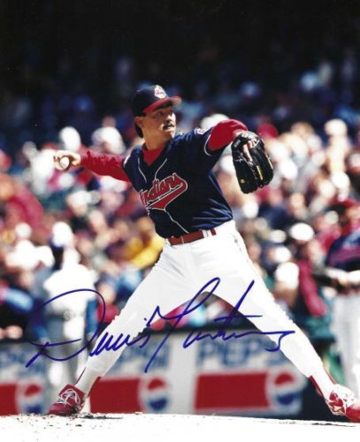 Dennis Martinez Autographed Signed 8X10 Cleveland Indians Photo - Autographs
