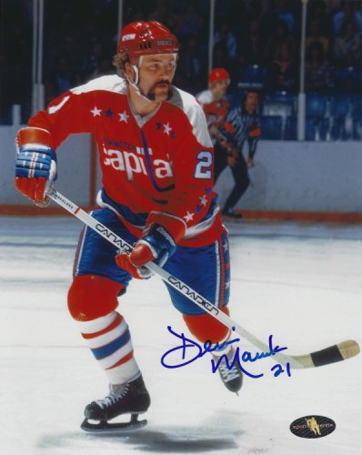 Dennis Maruk Autographed Signed 8X10 Washington Capitals Photo - Autographs