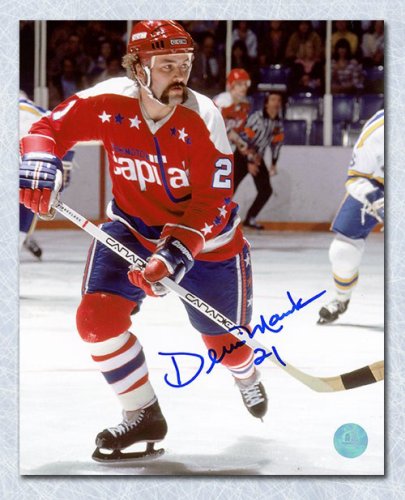 Dennis Maruk Autographed Signed Washington Capitals 8x10 Photo