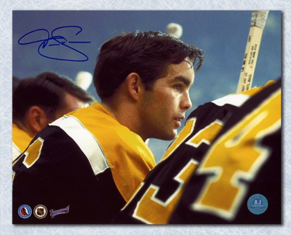 Derek Sanderson Bruins Rookie Autographed Signed Rookie Bench 8x10 Photo