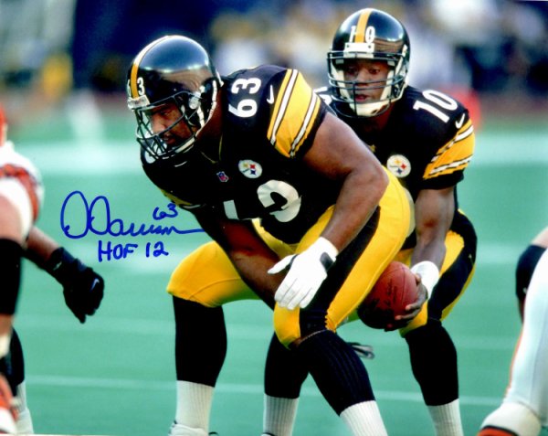 Dermontti Dawson Autographed Signed 8X10 Pittsburgh Steelers Photo - Autographs