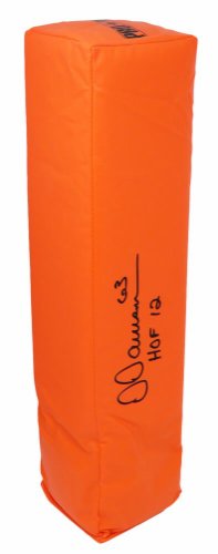 Dermontti Dawson Autographed Signed Orange Endzone Football Pylon w/HOF'12 