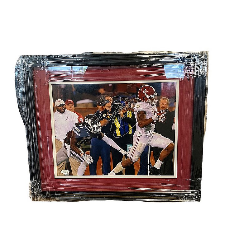 Signed alabama football store memorabilia