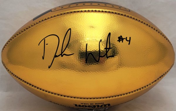 Deshaun Watson Autographed Football Clemson Tigers Beckett Beckett