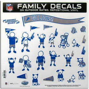 Detroit Lions Window Decal s 