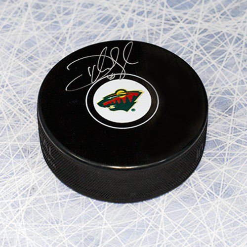 Devan Dubnyk Minnesota Wild Autographed Signed Hockey Puck