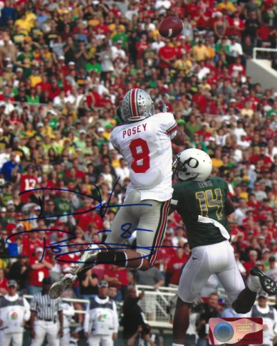 DeVier Posey OSU 8-15 8x10 Autographed Signed Photo - Certified Authentic
