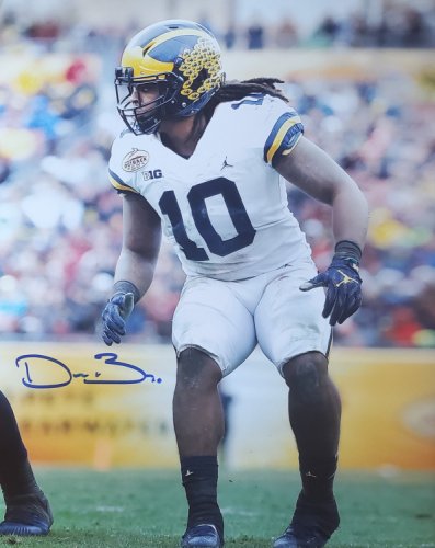 Devin Bush Autographed Signed 11X14 Michigan Wolverines Photo - Autographs