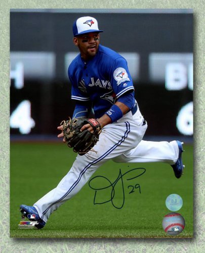 Devon Travis Autographed Signed Toronto Blue Jays Fielding 8x10 Photo