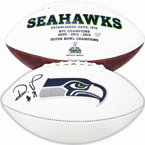 Devon Witherspoon Autographed Signed Seattle Seahawks White Logo Football Mcs Holo #221351 