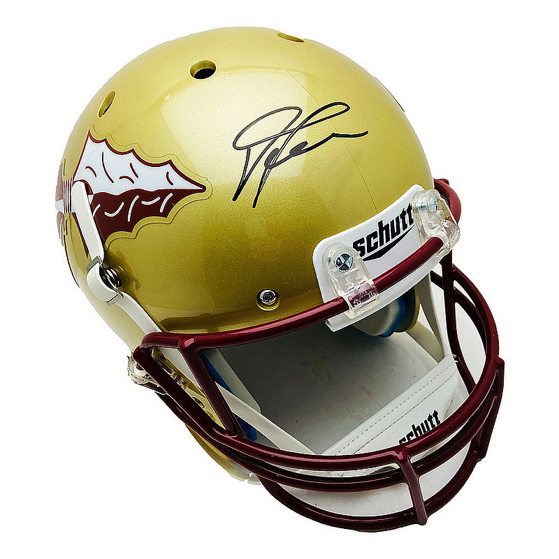 Devonta Freeman Autographed Signed FSU Schutt Rep Full Size Helmet - JSA 