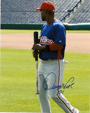 Dewayne Wise Autographed Signed Photo Philadelphia Phillies - Autographs