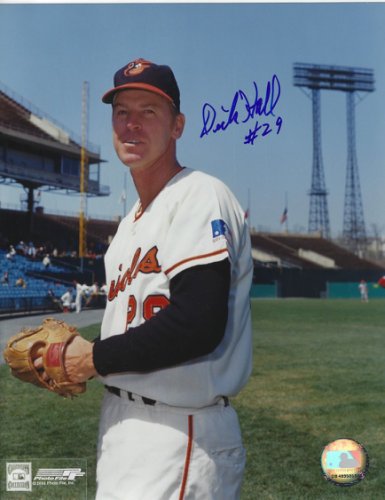 Dick Hall Autographed Signed 8X10 Baltimore Orioles Photo - Autographs 