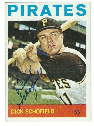Dick Schofield Autographed Signed 1964 Topps Card - Autographs