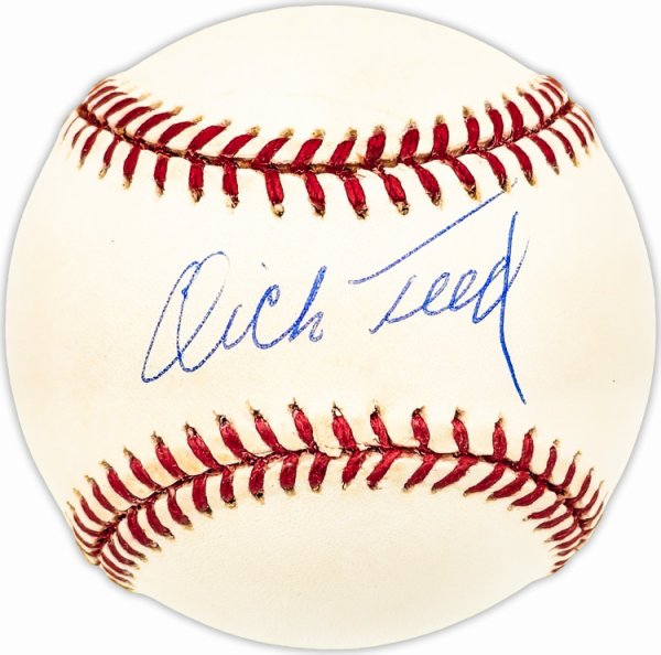 Dick Teed Autographed Signed Official Nl Baseball Brooklyn Dodgers Beckett Beckett Qr #Bm25222 