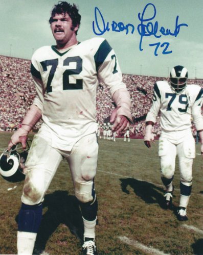 Diron Talbert Autographed Signed 8X10 Los Angeles Rams Photo - Autographs