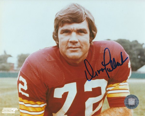 Diron Talbert Autographed Signed 8X10 Washington Redskins Photo - Autographs