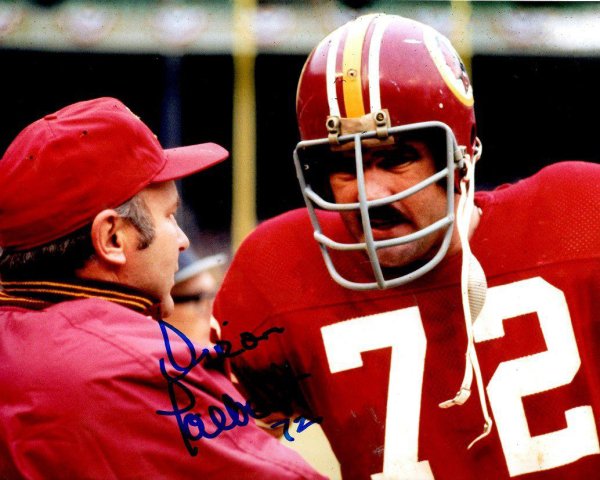 Diron Talbert Autographed Signed 8X10 Washington Redskins Photo - Autographs