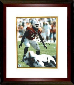 DJ Williams Autographed Signed Miami Hurricanes 8x10 Photo Custom Framing 